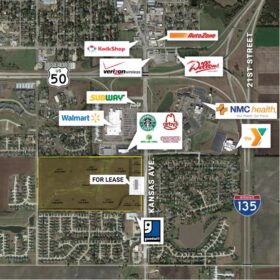OMI Newton Retail Aerial With Surrounding Businesses 04 Revised